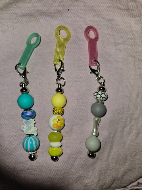 Straw clips/charms for tumblers